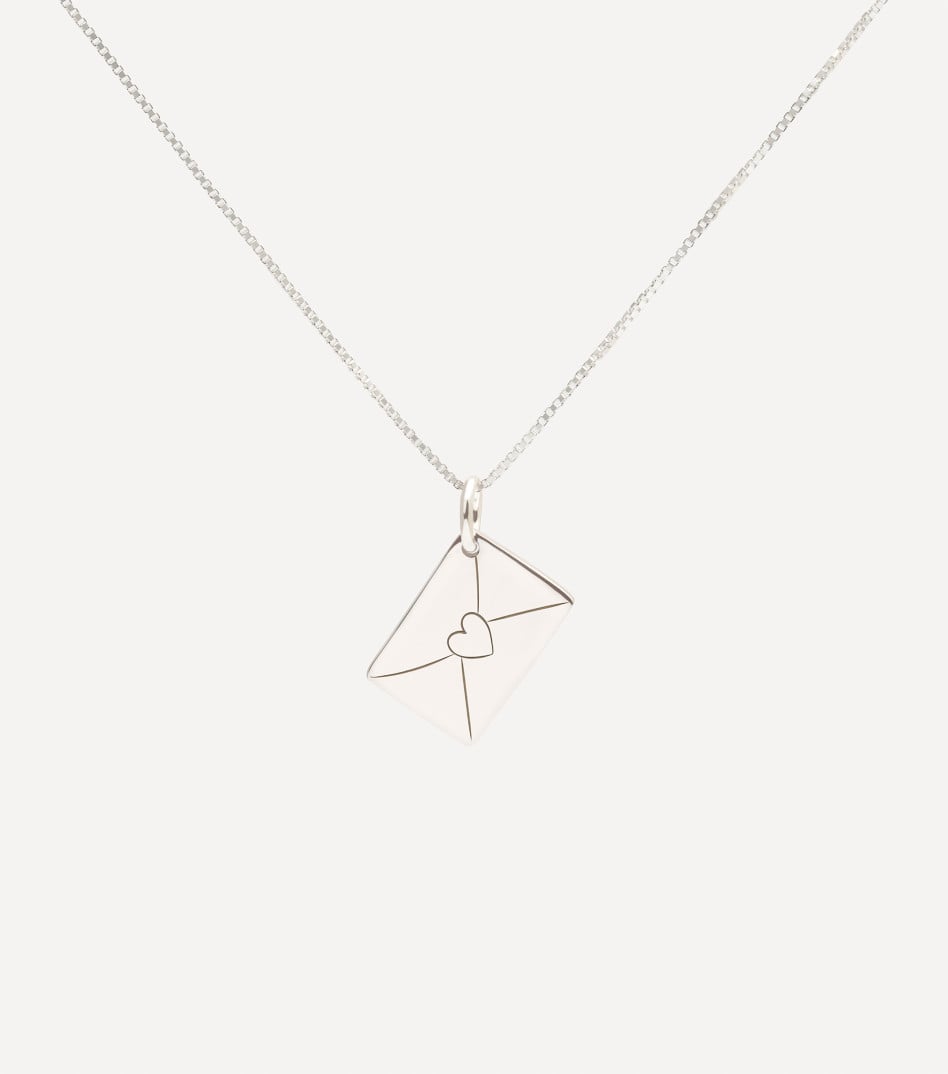 Srebrny łańcuszek z zawieszką personalizowaną