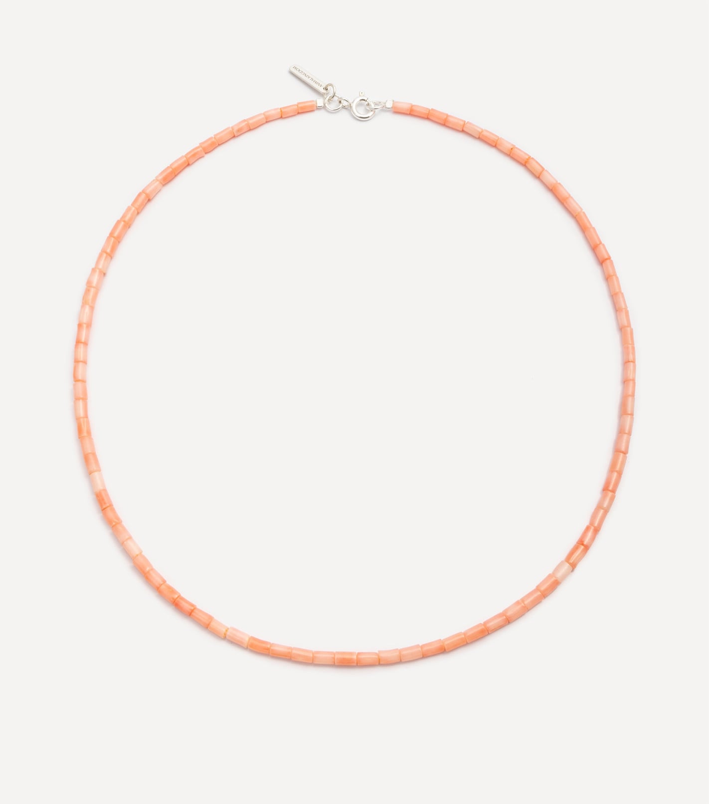 Srebrny choker z kamieniami