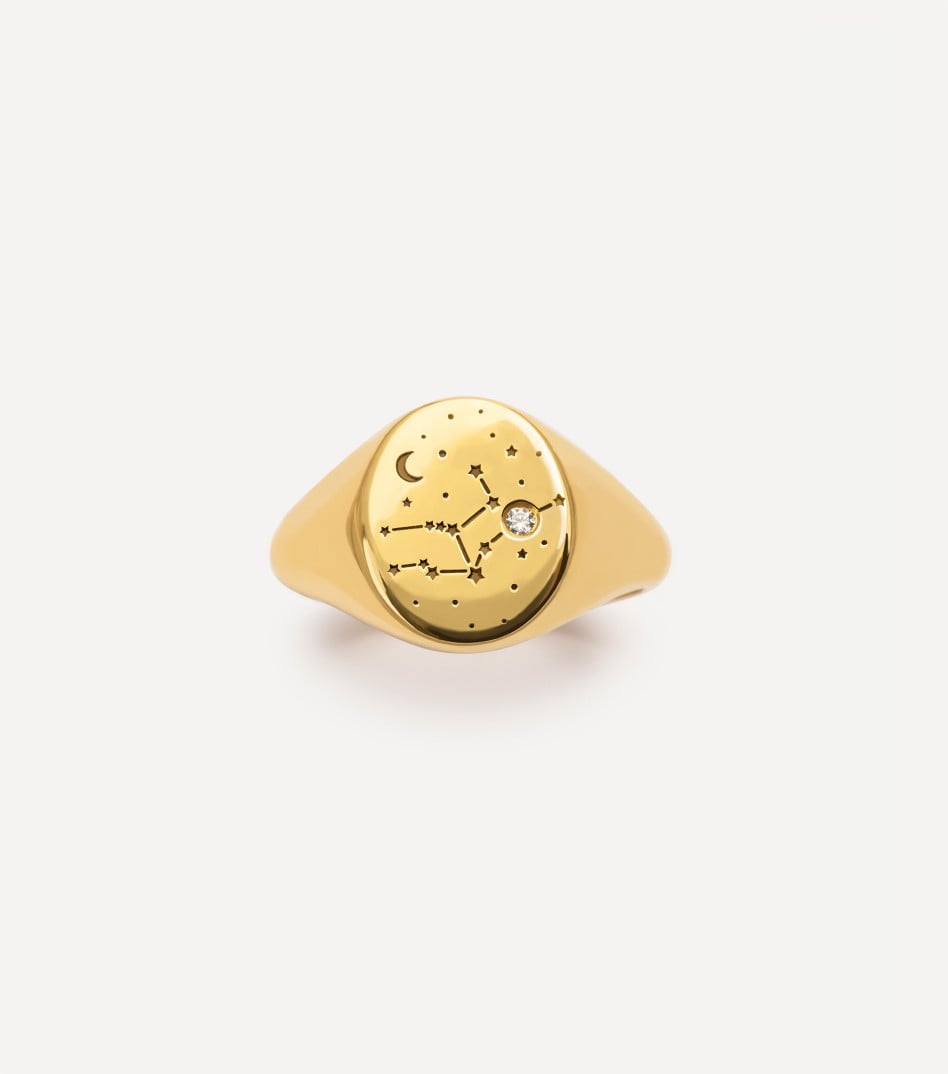 Sygnet ze znakiem zodiaku